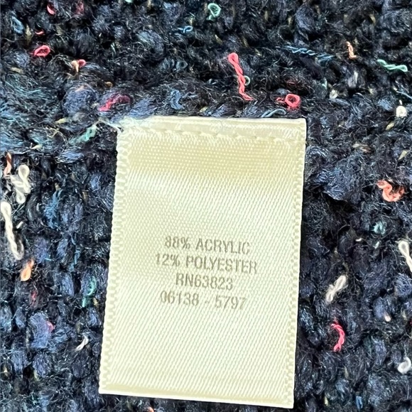 Vintage women’s CJ Banks Confetti sweater vest,  1X - Picture 14 of 15